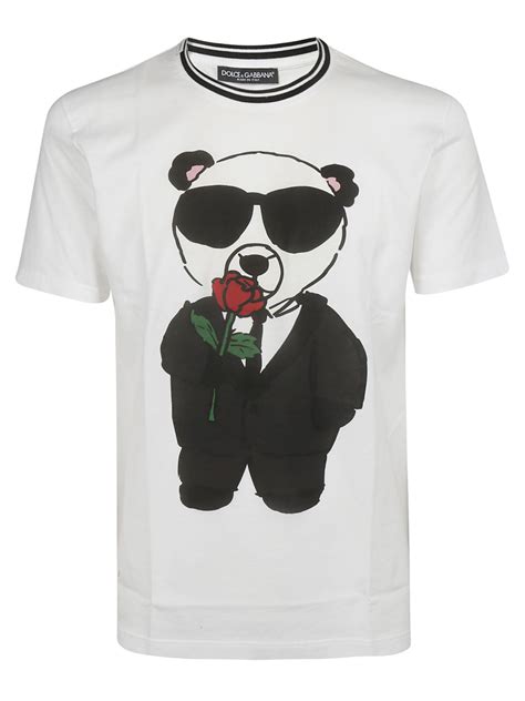 dolce gabbana panda t shirt|dolce and gabbana tights set.